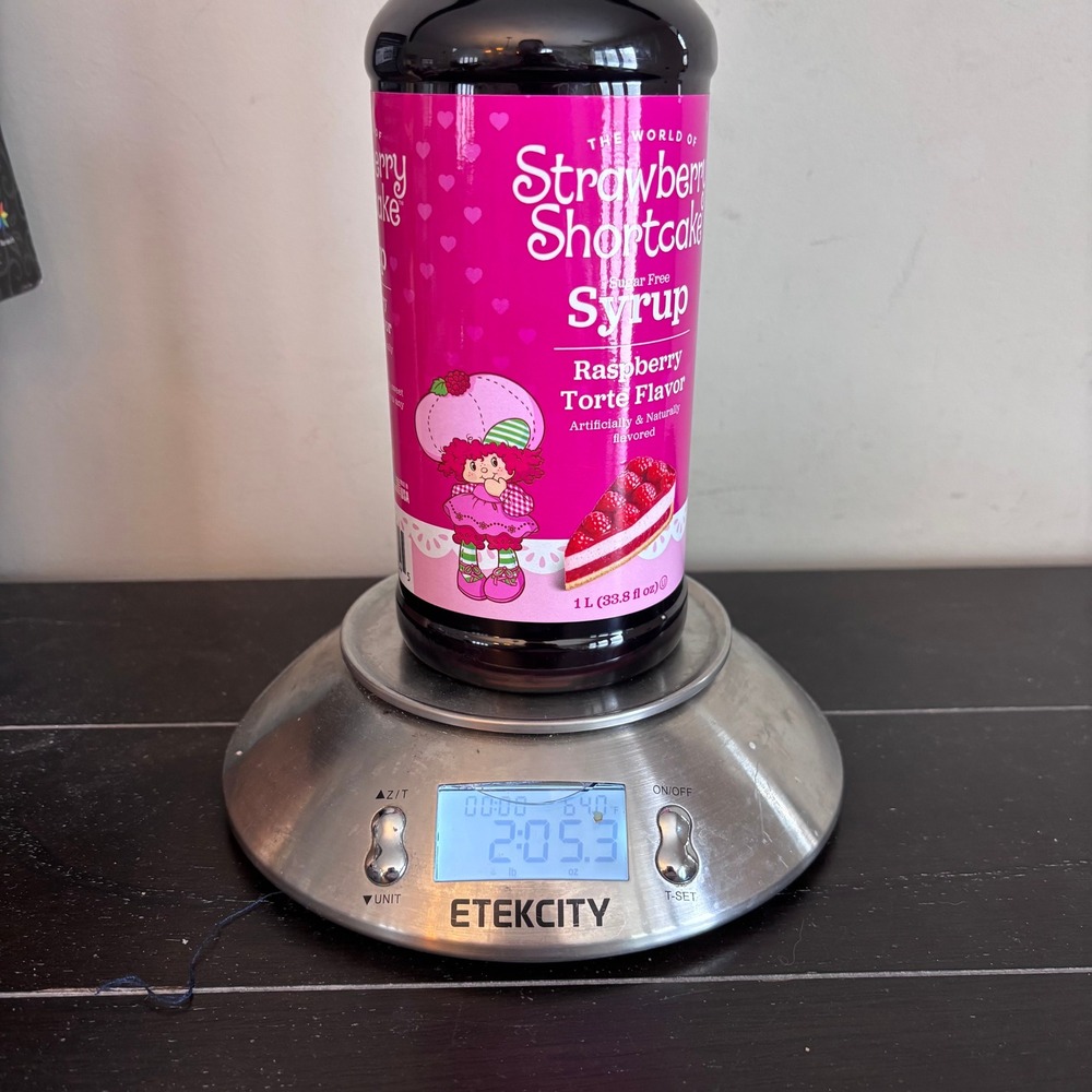 Strawberry Shortcake | Sugar Free Syrup | Raspberry Torte | 1L 33.8 fl oz NEW - Picture 6 of 7